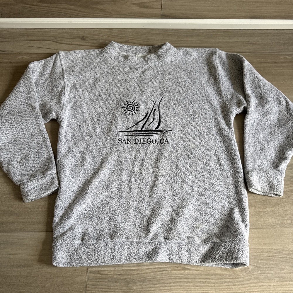 Vintage Trade Winds San Diego California Crewneck Sweatshirt Sz M Made In‎ USA